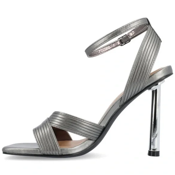 Journee Collection Womens Annett Tru
Comfort Foam Mid Heel Open Toe Pumps - Picture 6 of 12